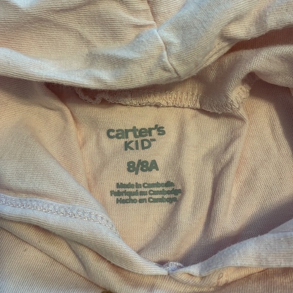 Girl size 8 bundle (2 leggings & 1 hooded long sleeve tee) - Picture 4 of 4